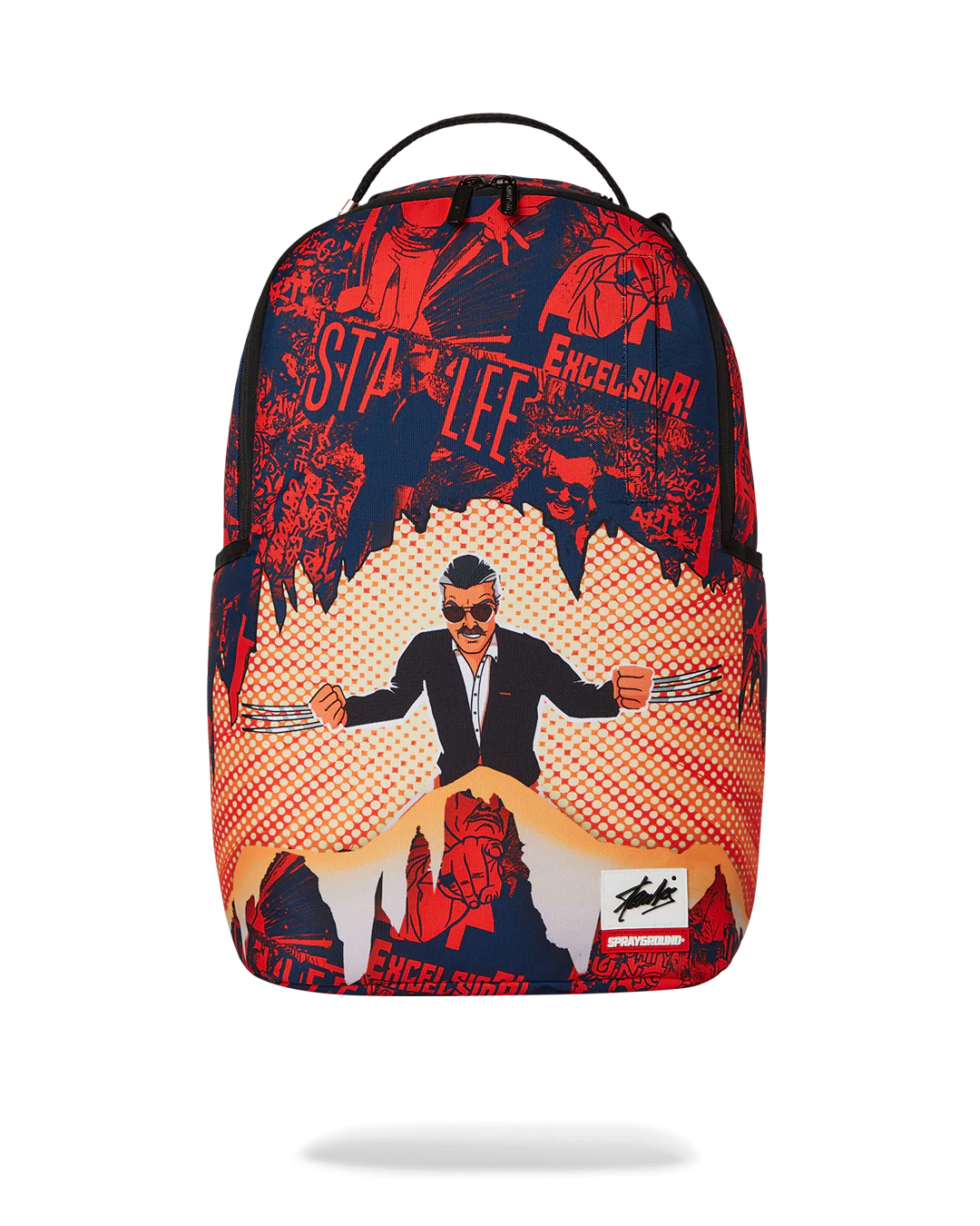 Sprayground Stan Lee Collab Backpack - If You Can't Find A Hero, Be One